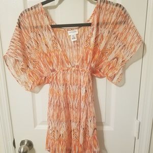 Motherhood Maternity Orange Top